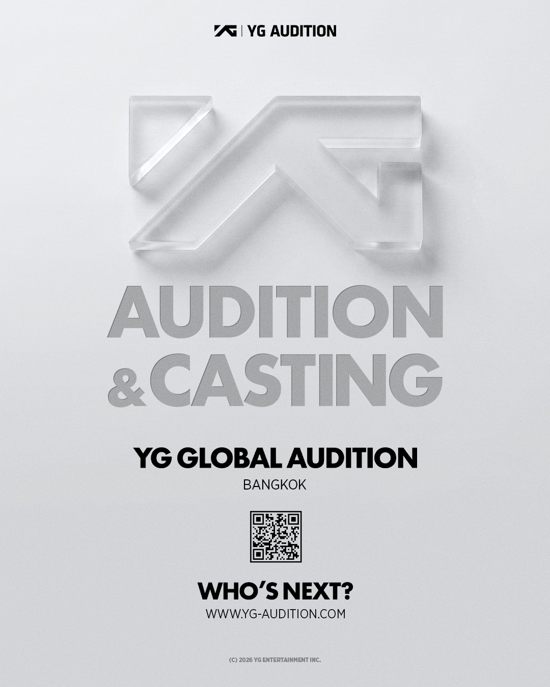 YG GLOBAL AUDITION